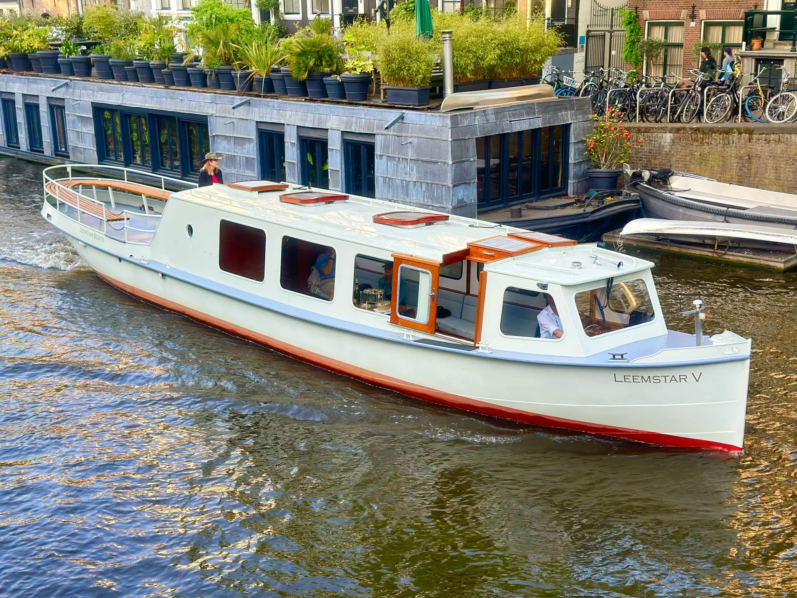 Leemstar V Amsterdam canal cruise boat